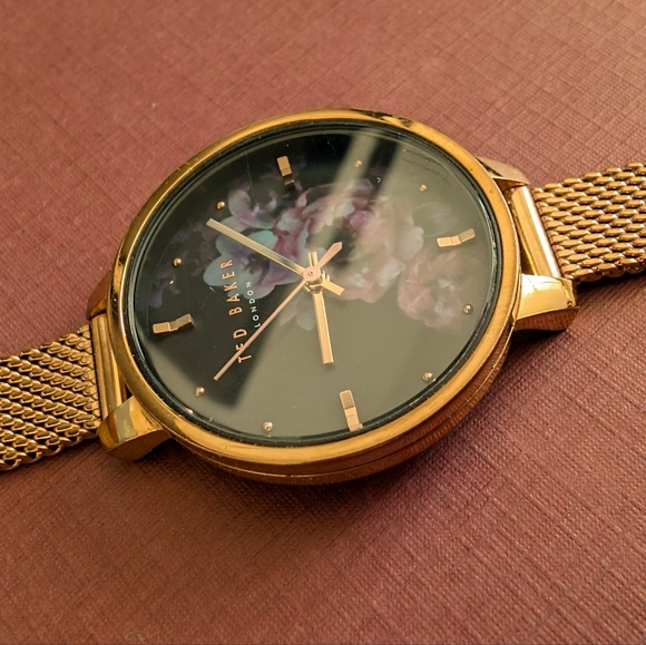 Ted Baker Kate Floral Watch Rose Gold - Picture 6 of 13